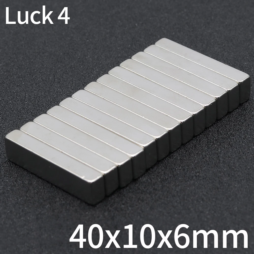 1/2/5/10/20/50Pcs Block Magnet 40x10x6 Neodymium Magnet N35 40mm x 10mm x 6mm Permanent NdFeB Super Strong Powerful Magnets
1/2/5/10/20/50Pcs Block Magnet 40x10x6 Neodymium Magnet N35 40mm x 10mm x 6mm Permanent NdFeB Super Strong Powerful Magnets