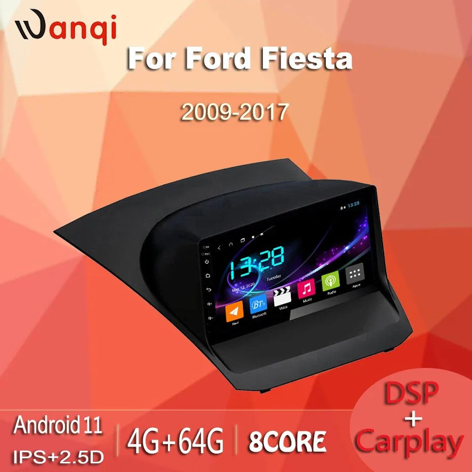Сплит-экран 2.5D, 9 дюймов, 8 ГБ, 64 ГБ, Android 11, Автомобильный плеер для Ford Fiesta 2009-2017, мультимедийная навигация, стерео радио, без DVD
Сплит-экран 2.5D, 9 дюймов, 8 ГБ, 64 ГБ, Android 11, Автомобильный плеер для Ford Fiesta 2009-2017, мультимедийная навигация, стерео радио, без DVD