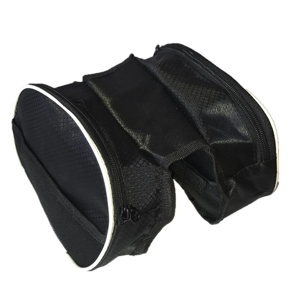 Bag Front Beam Package 195*130*63mm Bicycle Bike Black Cycling Mountain Bike Polyester Saddle Pouch Bag Durable
Bag Front Beam Package 195*130*63mm Bicycle Bike Black Cycling Mountain Bike Polyester Saddle Pouch Bag Durable