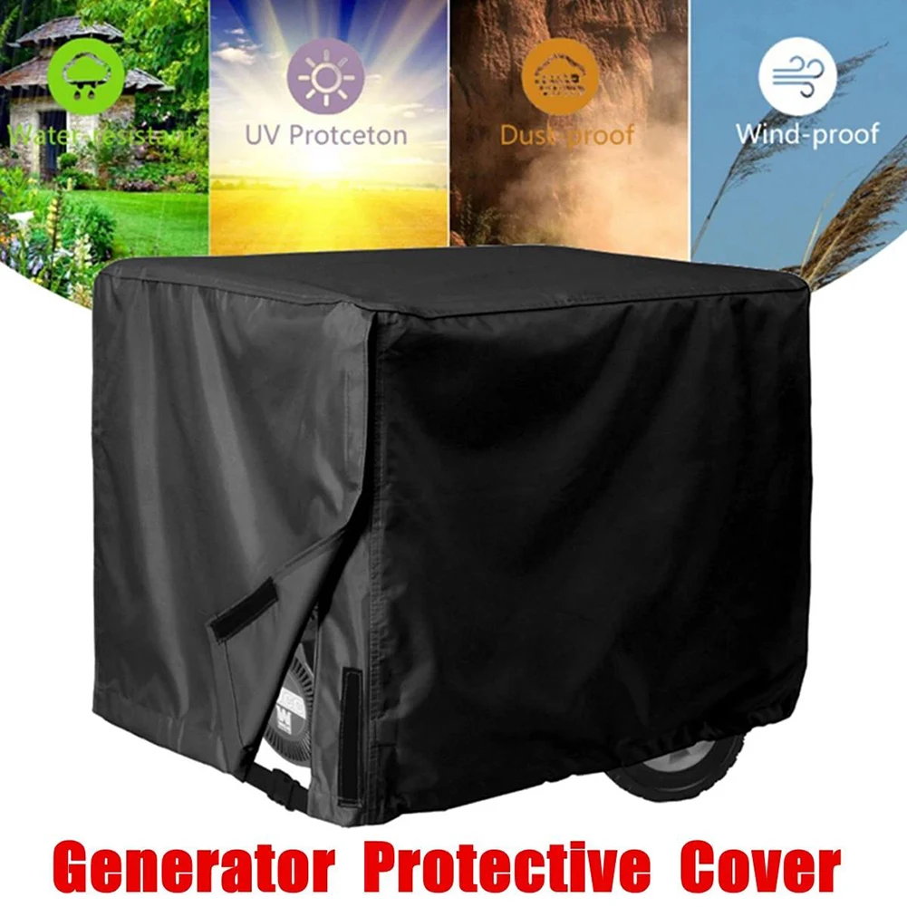 Black Generator Cover Windproof Protective Cover Canopy Shelter Waterproof Oxford Cloth All-Purpose Covers Accessories 3 Sizes
Black Generator Cover Windproof Protective Cover Canopy Shelter Waterproof Oxford Cloth All-Purpose Covers Accessories 3 Sizes