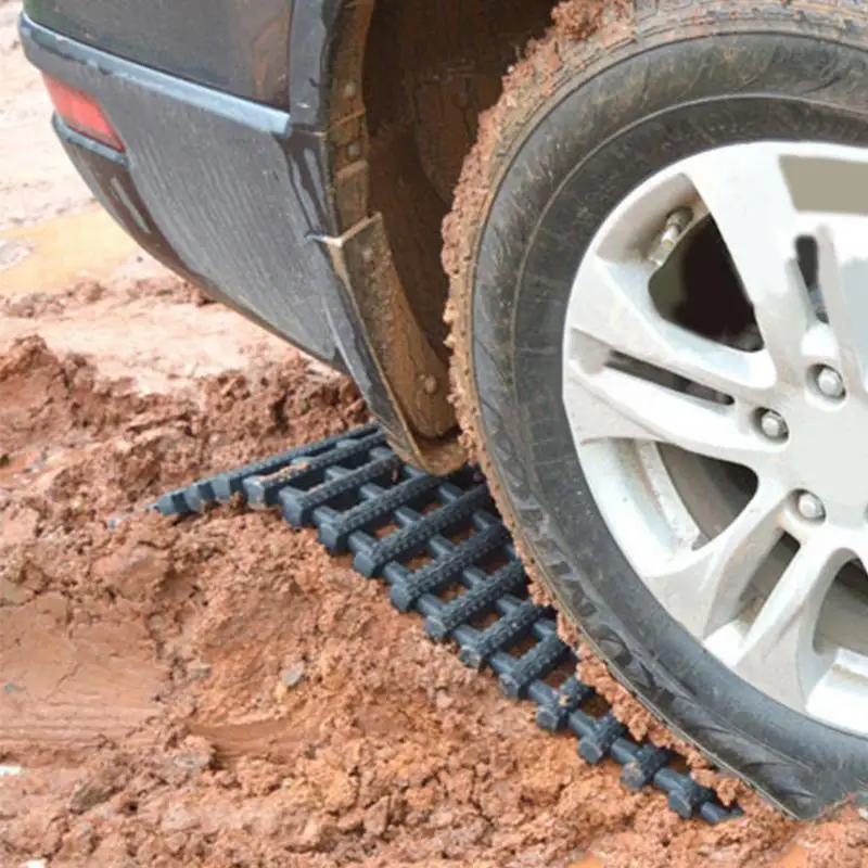 

Car Wheel Anti-Skid Pad Universal Automobile Non-Slip & Sturdy Traction Mat Vehicle Snow Escape Tyre Ladder Track Grabber