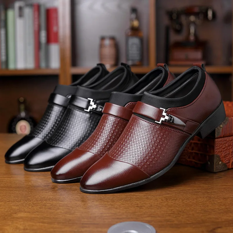Men Dress Shoes 2022 Spring Men's Breathable Casual Shoes Single Shoes Pointed Toe Business Formal Dress Plus Size Men's Shoes
Men Dress Shoes 2022 Spring Men's Breathable Casual Shoes Single Shoes Pointed Toe Business Formal Dress Plus Size Men's Shoes