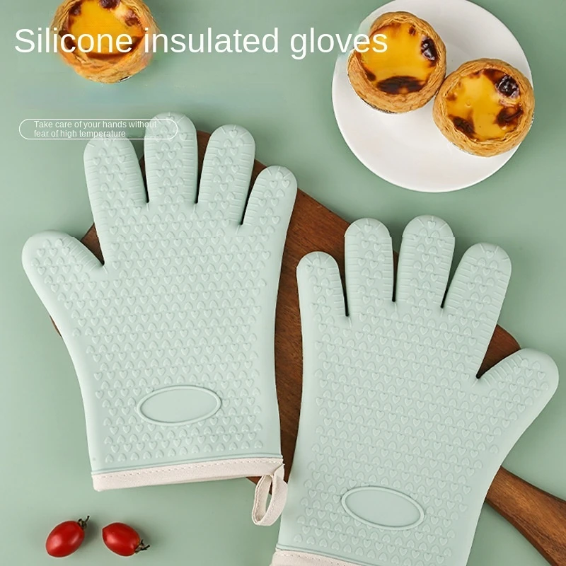 Kitchen silicone oven gloves, heat insulation,resistance, waterproof, kitchen baking thickened gloves
Kitchen silicone oven gloves, heat insulation,resistance, waterproof, kitchen baking thickened gloves