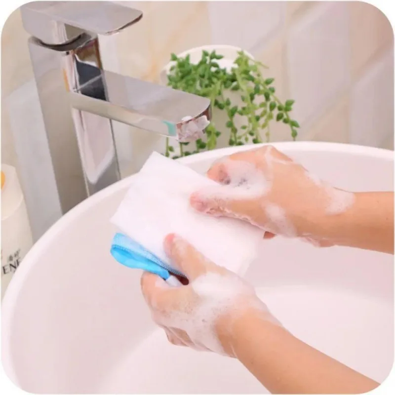 Double Layer Manual Soap Foaming Net Bubbler Soap Net Bubbling Net Foaming Net Cleansing Bath Soap Bag
Double Layer Manual Soap Foaming Net Bubbler Soap Net Bubbling Net Foaming Net Cleansing Bath Soap Bag