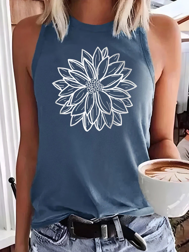 Flower Casual Tank Top Women Cute Sleeveless Shirts Abstract Painting Graphic Tee Summer Athletic Beach Holiday Hiking Vest Tops
Flower Casual Tank Top Women Cute Sleeveless Shirts Abstract Painting Graphic Tee Summer Athletic Beach Holiday Hiking Vest Tops