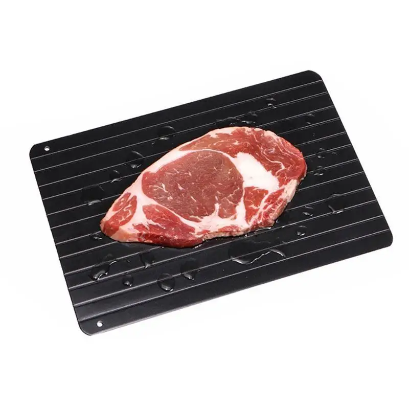 Fast Defrosting Tray Thaw Frozen Food Meat Fruit Quick Defrosting Plate Board Defrost Kitchen Tool Quick Thawing Chopping Block
Fast Defrosting Tray Thaw Frozen Food Meat Fruit Quick Defrosting Plate Board Defrost Kitchen Tool Quick Thawing Chopping Block