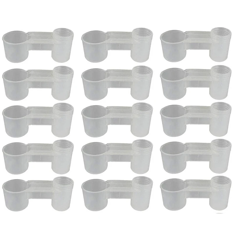 15 Pcs Plastic Soda Water Bottle Bird Drinker Feeder Cup Chicken Pigeons Feeder Trough Animal Feeding Accessories
15 Pcs Plastic Soda Water Bottle Bird Drinker Feeder Cup Chicken Pigeons Feeder Trough Animal Feeding Accessories