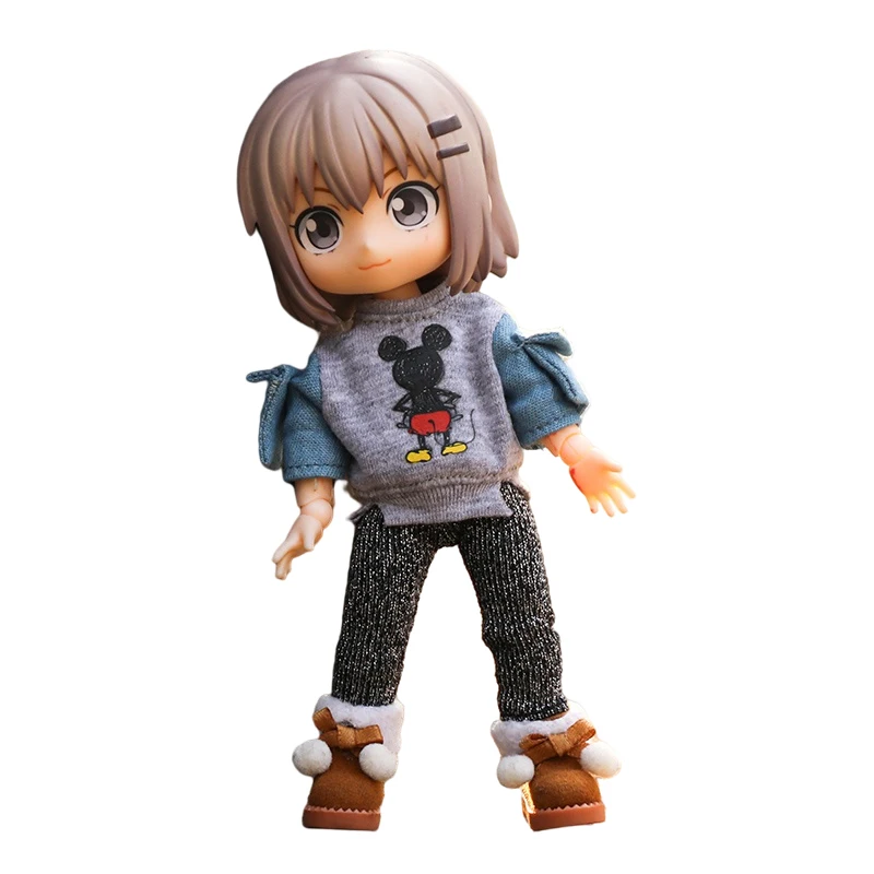 Ob11 детская одежда большие уши мышь комплект Свитшот леггинсы декоративные аксессуары 1/12 Bjd аниме игрушки для детей кукольная одежда
Ob11 детская одежда большие уши мышь комплект Свитшот леггинсы декоративные аксессуары 1/12 Bjd аниме игрушки для детей кукольная одежда