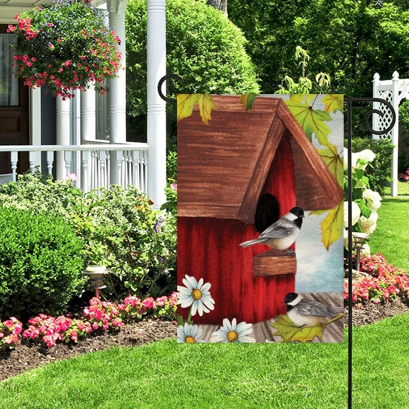 1PC Red nest Pattern Linen Cotton Garden Flag Banner Indoor Outdoor Home Garden Hanging Decor
1PC Red nest Pattern Linen Cotton Garden Flag Banner Indoor Outdoor Home Garden Hanging Decor