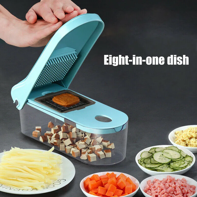 8 In 1 Multi-functional Manual Onion Chopper Vegetable Slicer Household Tool Home Household Tool Kitchen Food Accessories
8 In 1 Multi-functional Manual Onion Chopper Vegetable Slicer Household Tool Home Household Tool Kitchen Food Accessories