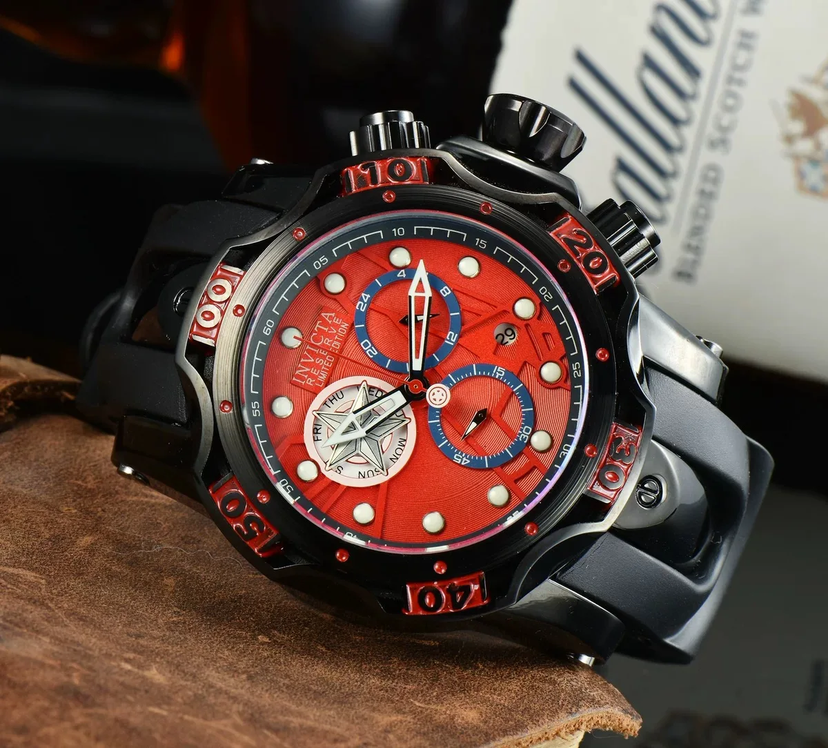 New Authentic Trends Brand INVICTA WATCH Men Wristwatch Fashion Large Dial Luxury Four Seasons Couple Quartz Watches With Logo
New Authentic Trends Brand INVICTA WATCH Men Wristwatch Fashion Large Dial Luxury Four Seasons Couple Quartz Watches With Logo