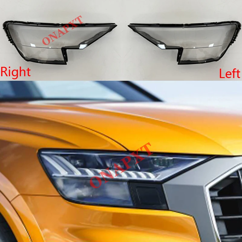 Light Caps Lampshade Front Transparent Headlight Cover Glass Lens Shell Car Cover For Audi Q8 2018-2022
Light Caps Lampshade Front Transparent Headlight Cover Glass Lens Shell Car Cover For Audi Q8 2018-2022