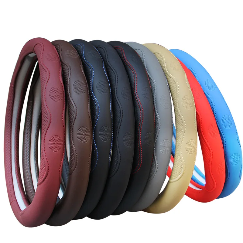 9 Colors Car Steering Wheel Cover Universal Volant Braid on The Steering-wheel Fashion Non-slip Funda Volante Auto Car Styling
9 Colors Car Steering Wheel Cover Universal Volant Braid on The Steering-wheel Fashion Non-slip Funda Volante Auto Car Styling