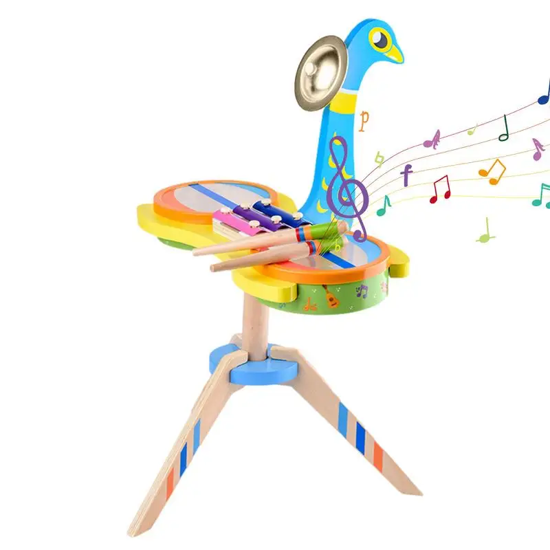 Toddler Musical Instruments Drum Toy Set For Toddlers Sensory Toys For Infants Children Preschool Music Toys Simulation Peahen
Toddler Musical Instruments Drum Toy Set For Toddlers Sensory Toys For Infants Children Preschool Music Toys Simulation Peahen