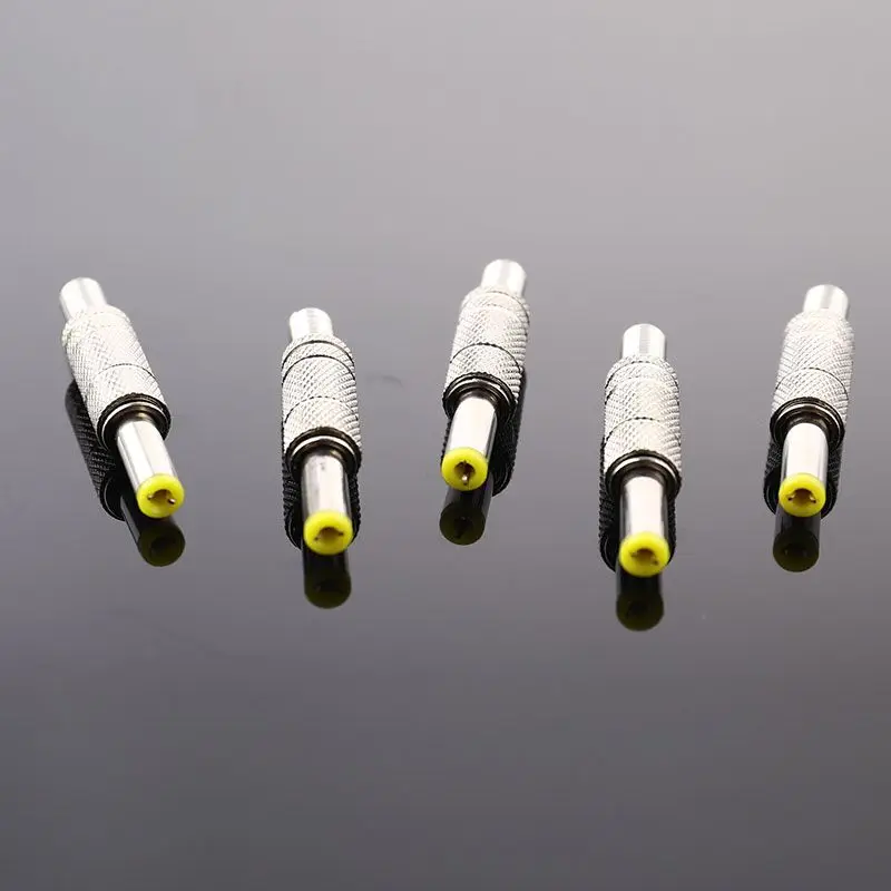 5 шт. 6,0x2,1 мм металлический корпус разъем питания постоянного тока Штекерный металлический разъем адаптер
5 шт. 6,0x2,1 мм металлический корпус разъем питания постоянного тока Штекерный металлический разъем адаптер