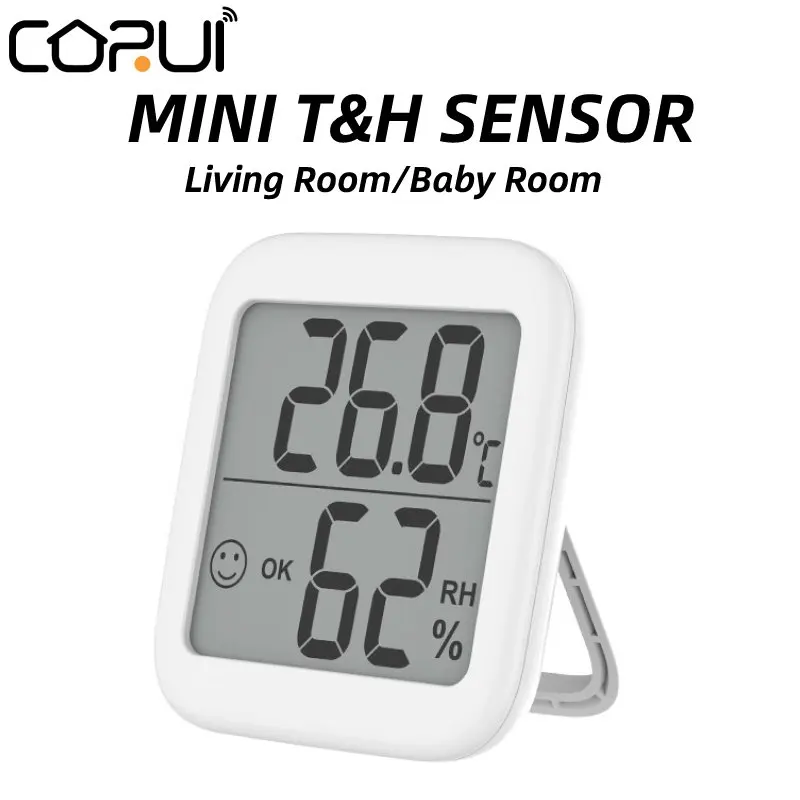 CoRui Mini Mitemperature Meter Hygrometer Indoor Household Electronic Wet & Dry Detecor Baby Room Digital Display Wall Wounted
CoRui Mini Mitemperature Meter Hygrometer Indoor Household Electronic Wet & Dry Detecor Baby Room Digital Display Wall Wounted
