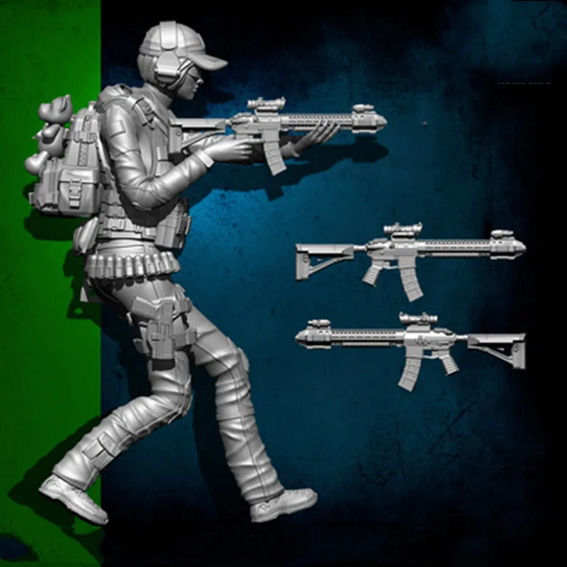 NX 1/24 Female SEAL Resin Unpainted Model Kit Resin Doll Military Action Figure 75mm
NX 1/24 Female SEAL Resin Unpainted Model Kit Resin Doll Military Action Figure 75mm