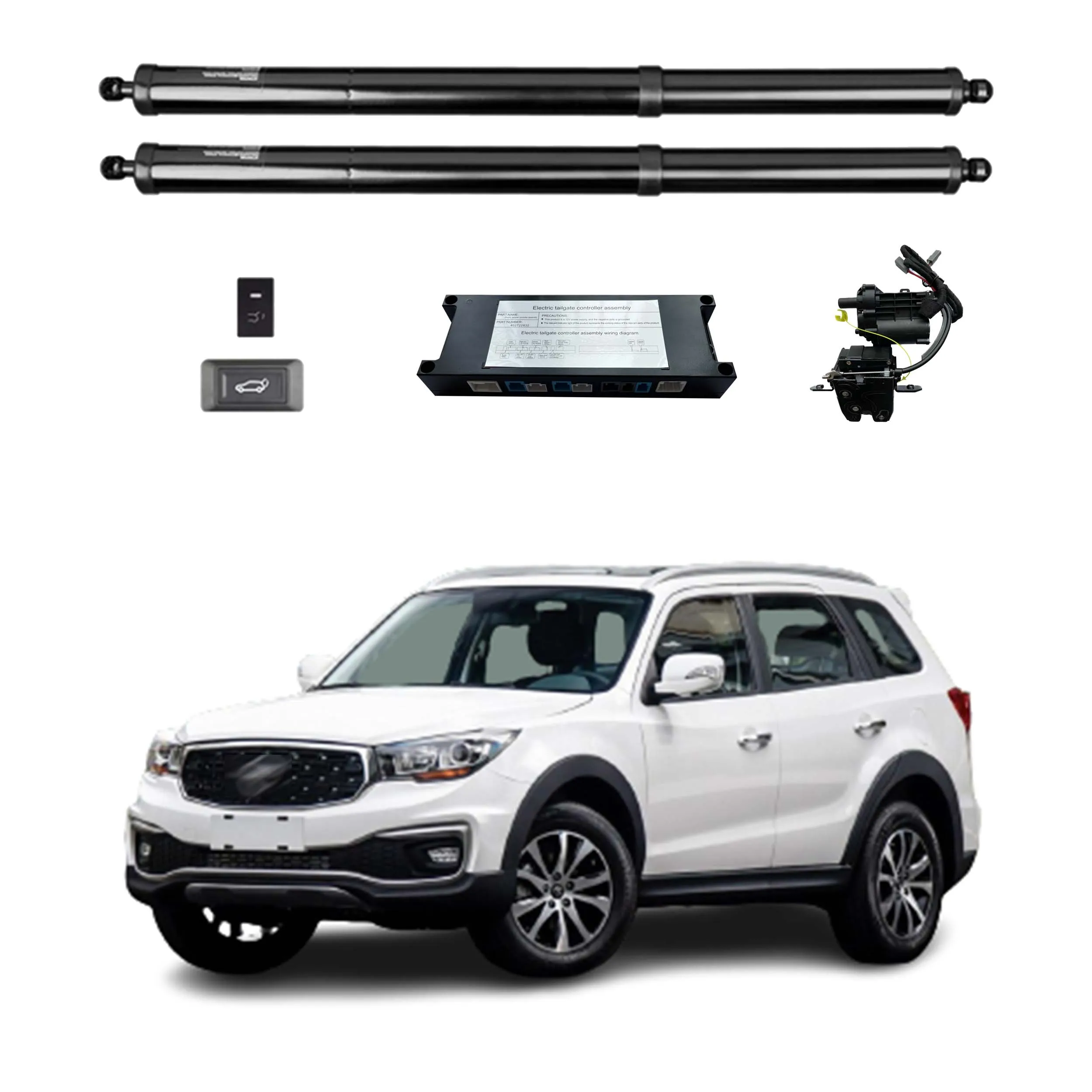 For Haima S7 2014-2017 Smart Power Tailgate Rear Door Auto Trunk With Remote Control Hands-Free Optional Obstacle Detection
For Haima S7 2014-2017 Smart Power Tailgate Rear Door Auto Trunk With Remote Control Hands-Free Optional Obstacle Detection