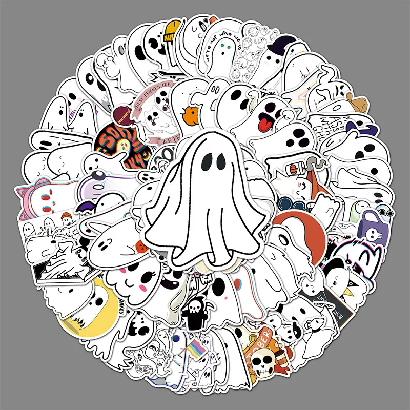 100Sheets Creative DIY Ghost Doodle Cartoon Stickers Suitcase Helmet Refrigerator Notebook Stickers Children's Gift Toy
100Sheets Creative DIY Ghost Doodle Cartoon Stickers Suitcase Helmet Refrigerator Notebook Stickers Children's Gift Toy