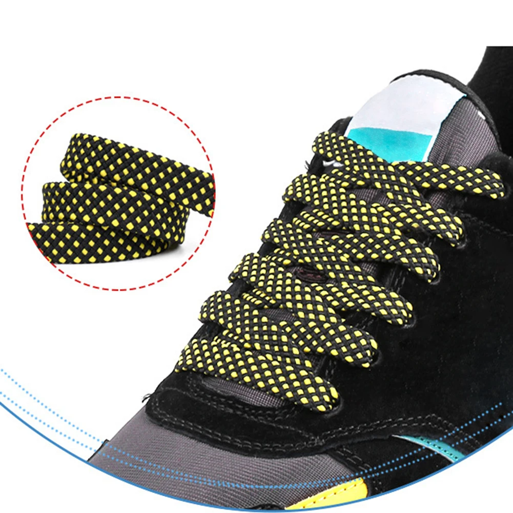 1Pair Flat Shoelaces Canvas Sneakers Sports Shoes Laces Classic Women Men Shoelace Colorful Plaid White Black Shoe lace 120cm
1Pair Flat Shoelaces Canvas Sneakers Sports Shoes Laces Classic Women Men Shoelace Colorful Plaid White Black Shoe lace 120cm