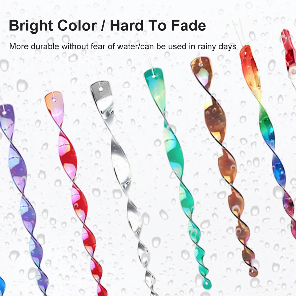 10pcs Bird Catcher Waterproof Reflective Bird Deterrent Stick Plastic Hanging Bird Repellent Wind Tur Convenient for Rural Areas
10pcs Bird Catcher Waterproof Reflective Bird Deterrent Stick Plastic Hanging Bird Repellent Wind Tur Convenient for Rural Areas