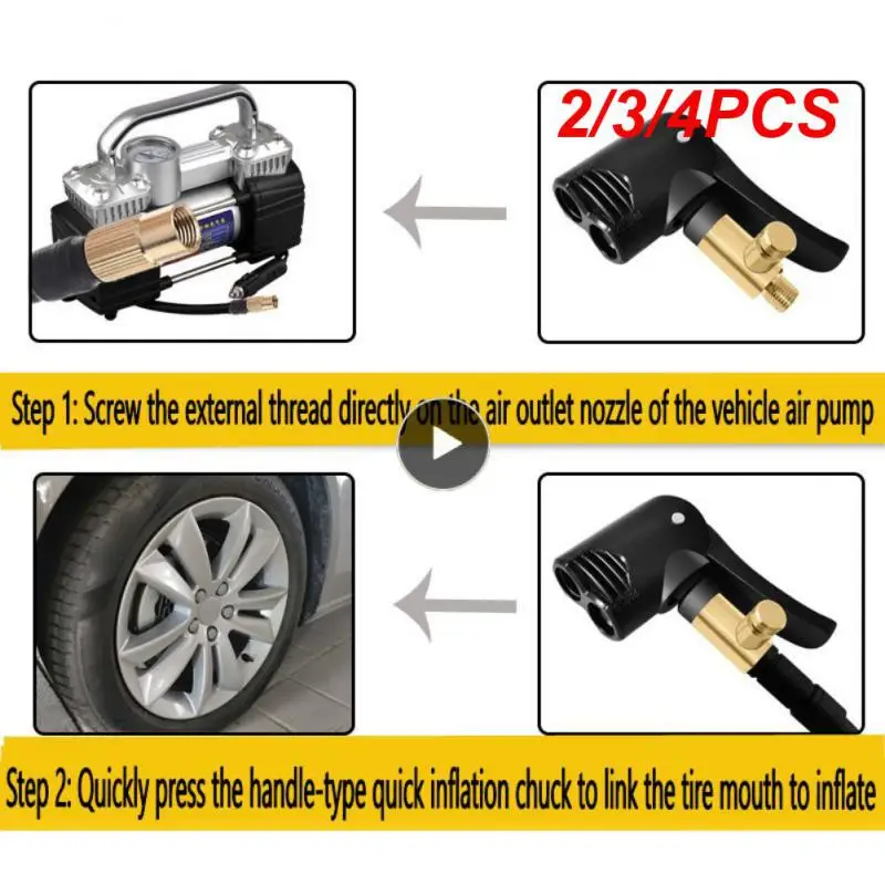 2/3/4PCS Bike Accessories Car Iatable Quick Connector Two-in-one Car Tire Valve Pump Nozzle Thread Nozzle Adapter Nipple
2/3/4PCS Bike Accessories Car Iatable Quick Connector Two-in-one Car Tire Valve Pump Nozzle Thread Nozzle Adapter Nipple