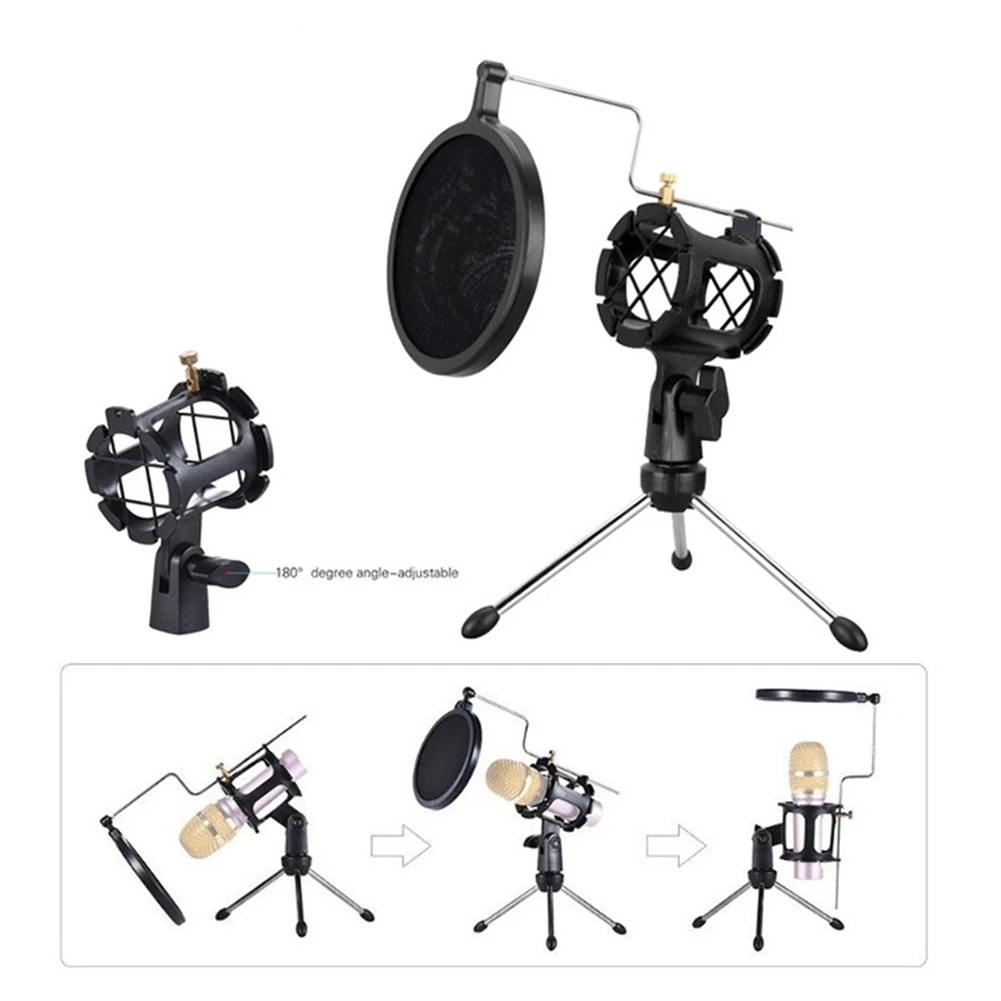 Microphone Stand Universal Desktop Tripod Stand Holder For Computer Video Recording Meeting Chatting Gaming Podcasting
Microphone Stand Universal Desktop Tripod Stand Holder For Computer Video Recording Meeting Chatting Gaming Podcasting