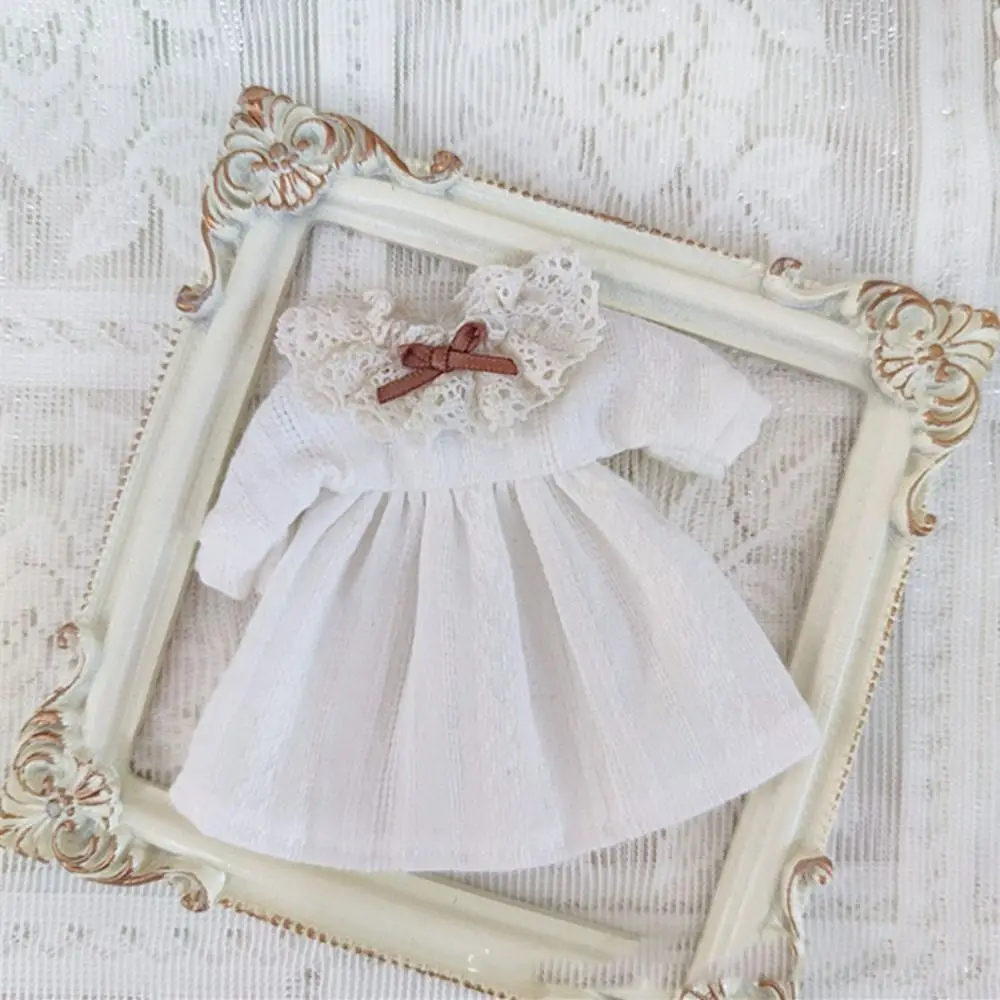 Handmade Cotton Doll Dresses Lace Collar Fashion Doll Tops Doll Clothes Skirt for 1/11 OB11 Dolls/1/12 BJD Dolls Doll
Handmade Cotton Doll Dresses Lace Collar Fashion Doll Tops Doll Clothes Skirt for 1/11 OB11 Dolls/1/12 BJD Dolls Doll