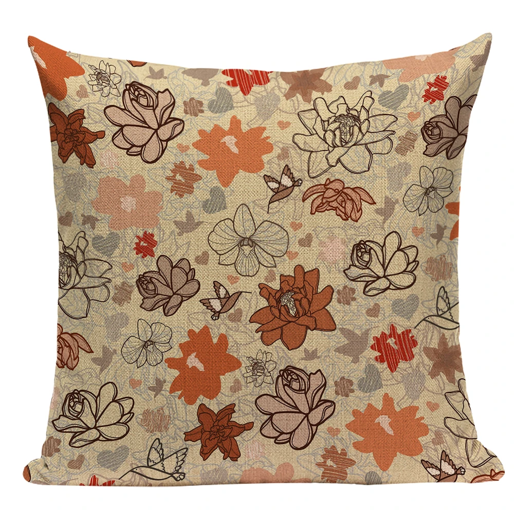Floral Decorative Pillow 45x45 Cushion Cover Chair Flower Sofa Bedroom Non-Fading Creative Upholstery Nordic Retro Vintage E2230
Floral Decorative Pillow 45x45 Cushion Cover Chair Flower Sofa Bedroom Non-Fading Creative Upholstery Nordic Retro Vintage E2230