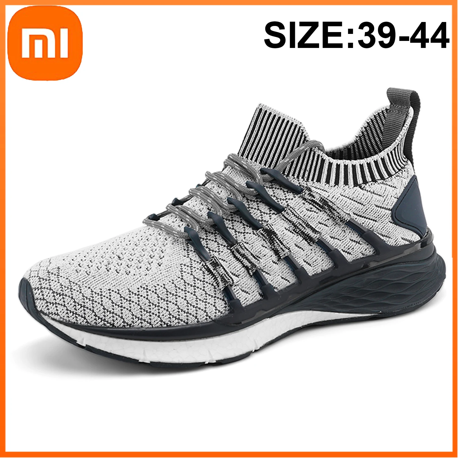 Xiaomi Mijia Sneakers 3 Men Running Shoes Fishbone Lock System Elastic Knitting Sports Shoes Non-slip Casual Shoes Tennis Shoes
Xiaomi Mijia Sneakers 3 Men Running Shoes Fishbone Lock System Elastic Knitting Sports Shoes Non-slip Casual Shoes Tennis Shoes
