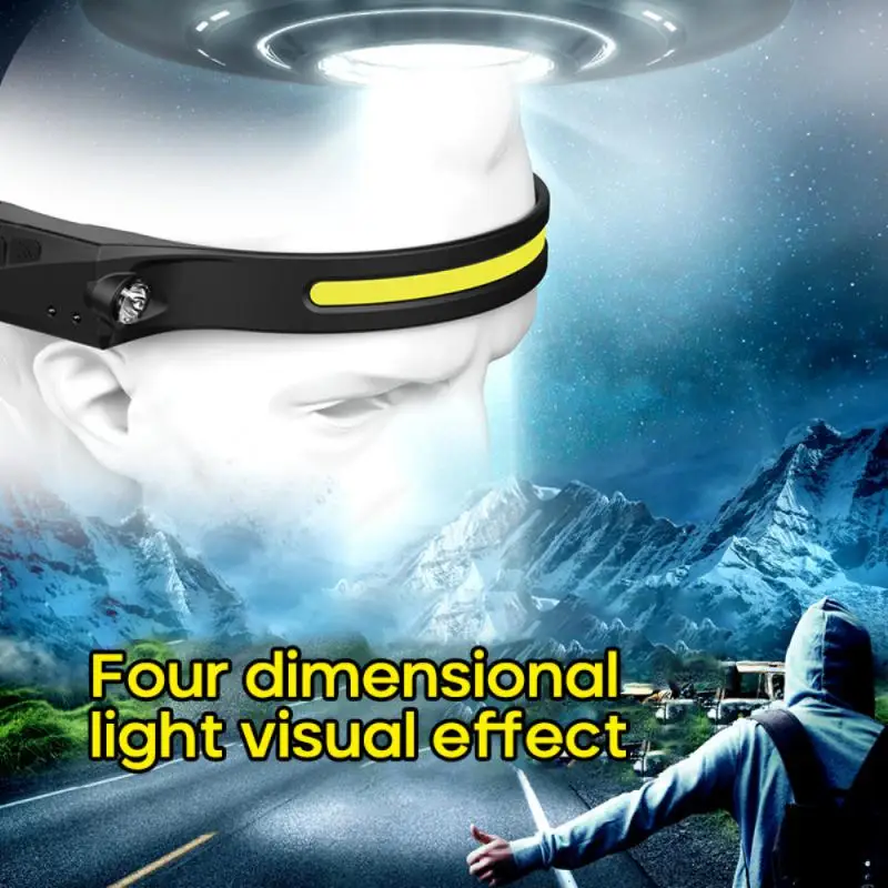 Zoom Sensor Headlamp USB Rechargeable Outdoor Night Running Night Fishing Head Lamp Waterproof Infrared Warning LED Headlight
Zoom Sensor Headlamp USB Rechargeable Outdoor Night Running Night Fishing Head Lamp Waterproof Infrared Warning LED Headlight
