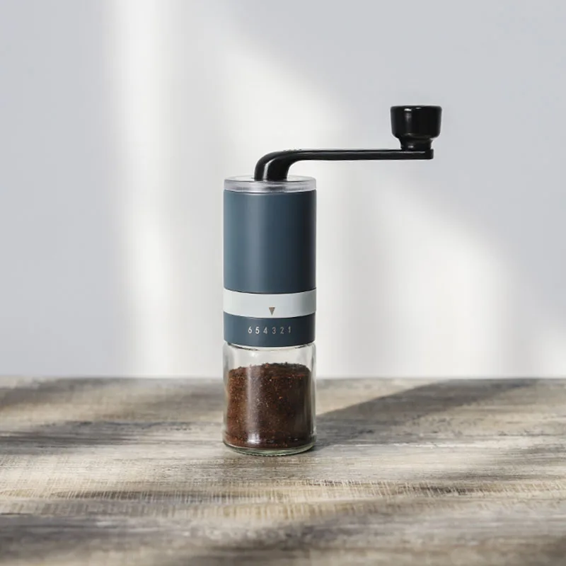 Ручная кофемолка с 6 зубьями, регулируемая ручная кофемолка из нержавеющей стали с керамическими заусенцами, кухонные инструменты 
Ручная кофемолка с 6 зубьями, регулируемая ручная кофемолка из нержавеющей стали с керамическими заусенцами, кухонные инструменты