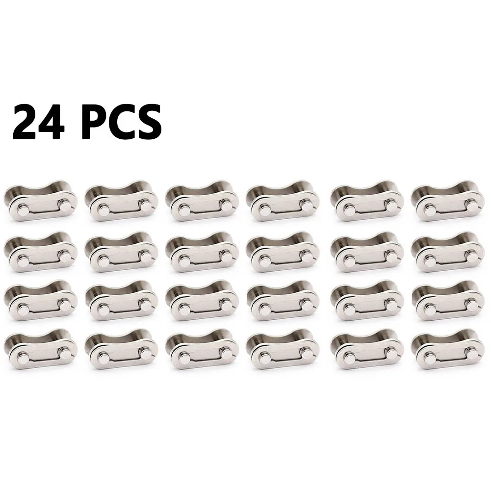 24pcs Bicycle Single Speed Quick Chain Master Quick Links Connector Accessories For Mountain Bike Cycling Parts
24pcs Bicycle Single Speed Quick Chain Master Quick Links Connector Accessories For Mountain Bike Cycling Parts