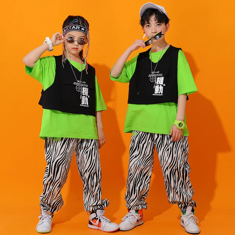 Children's hip-hop new fashion clothes summer hip-hop vest Suit Girls' jazz dance clothes boys' poping performance clothes
Children's hip-hop new fashion clothes summer hip-hop vest Suit Girls' jazz dance clothes boys' poping performance clothes