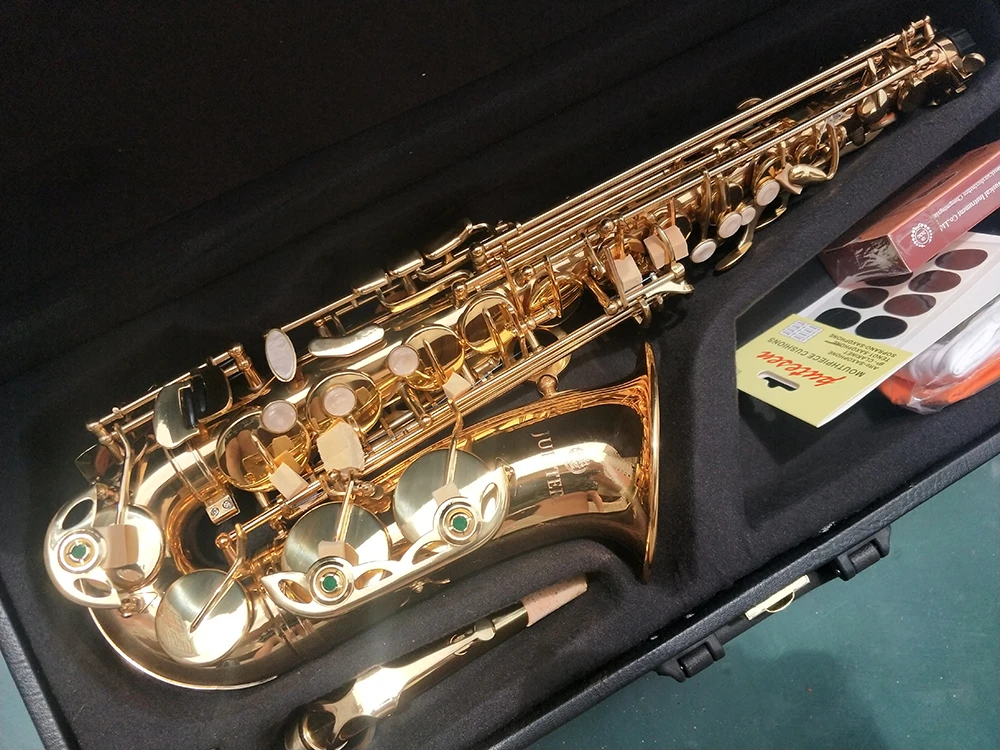 Jupiter JAS-767GL Alto Eb Tune Saxophone New Arrival Brass Gold Lacquer Music Instrument E-flat Sax With Case Accessories
Jupiter JAS-767GL Alto Eb Tune Saxophone New Arrival Brass Gold Lacquer Music Instrument E-flat Sax With Case Accessories