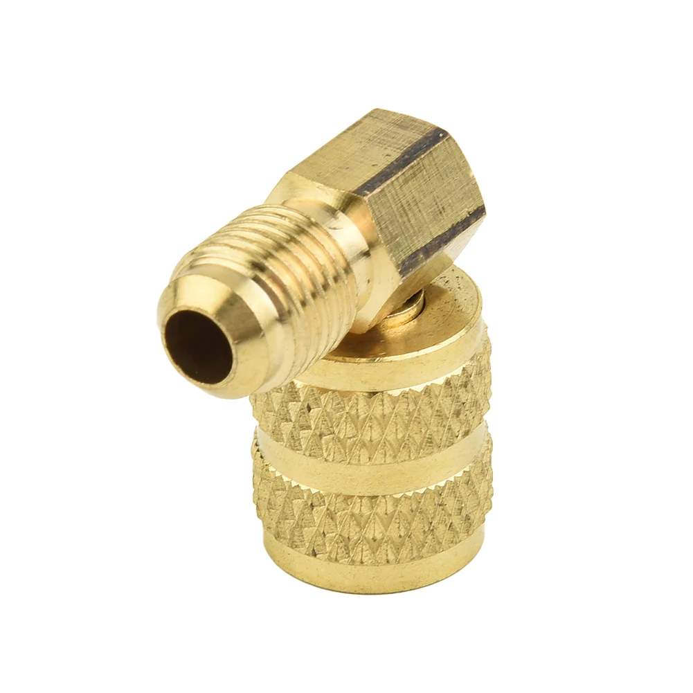 R410a Connector Adapter R134a Refrigerant Tank/vacuum Pump Adapter Vacuum Pump For Mini Split System HVAC Brass Maintenance Tool
R410a Connector Adapter R134a Refrigerant Tank/vacuum Pump Adapter Vacuum Pump For Mini Split System HVAC Brass Maintenance Tool