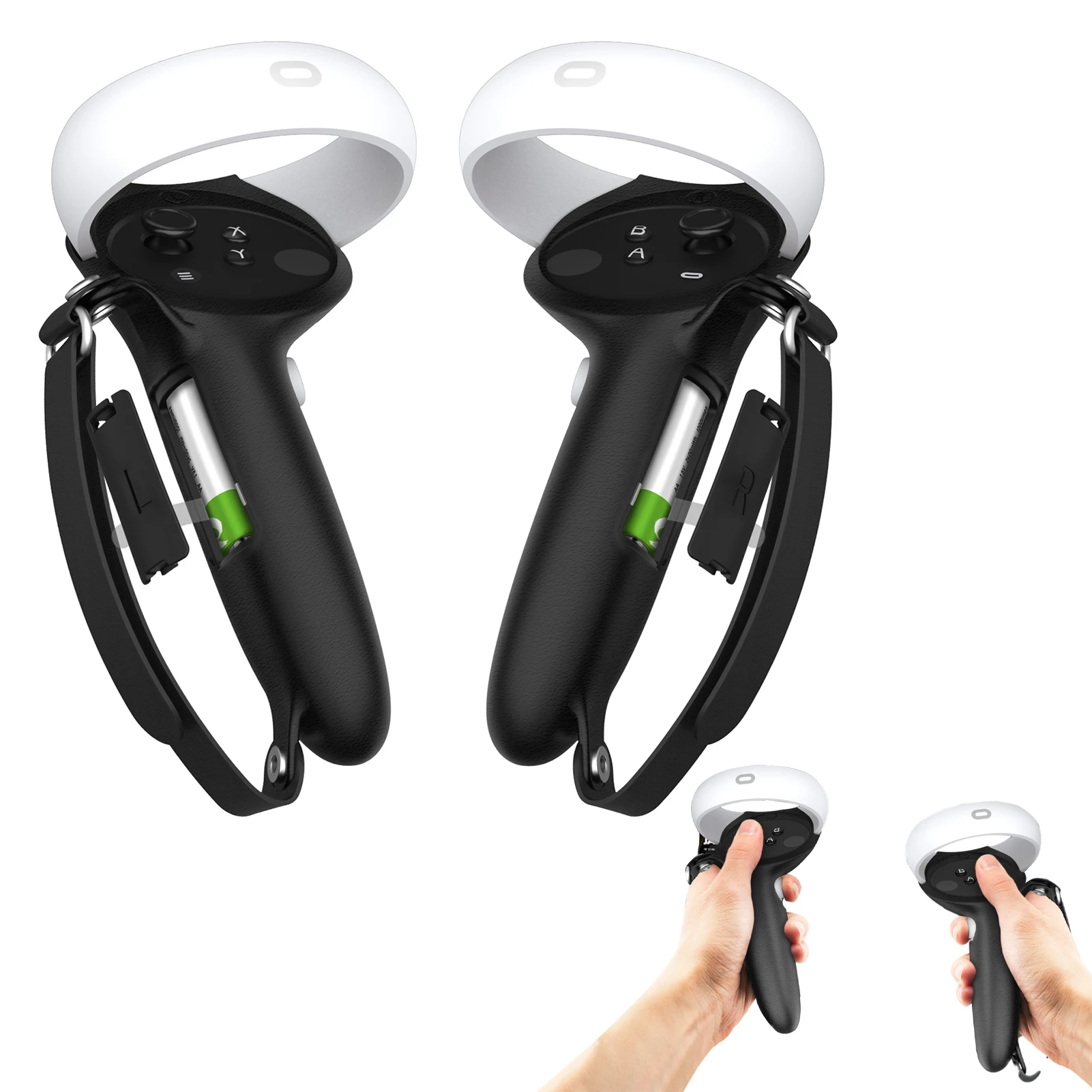 Защитный чехол для Oculus-Quest 2, аксессуары для VR контроллера VR, чехол с рукояткой, силиконовый чехол с полной защитой для вопросы 2
Защитный чехол для Oculus-Quest 2, аксессуары для VR контроллера VR, чехол с рукояткой, силиконовый чехол с полной защитой для вопросы 2