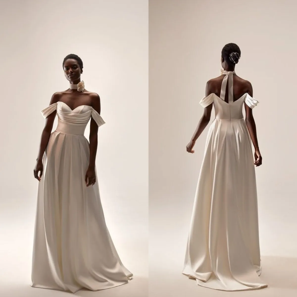 Женское платье с открытыми плечами It's yiiya, черное атласное платье Макси до пола с разрезом и складками на лето 2019
Женское платье с открытыми плечами It's yiiya, черное атласное платье Макси до пола с разрезом и складками на лето 2019