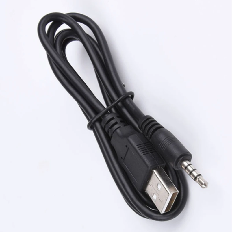 100pcs 1M 3FT 3.5mm Auxiliary Audio Plug Jack to USB 2.0 Male Charge Cable Adapter AUX Cord Data Line 
100pcs 1M 3FT 3.5mm Auxiliary Audio Plug Jack to USB 2.0 Male Charge Cable Adapter AUX Cord Data Line