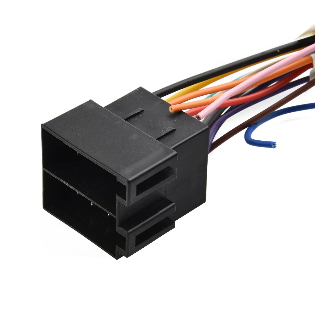 1pcs Car Stereo Radio 16 Pin To ISO Cable Adapter Male Plug To Female Connector Wiring For 2 Din Radio Car Android Head Unit
1pcs Car Stereo Radio 16 Pin To ISO Cable Adapter Male Plug To Female Connector Wiring For 2 Din Radio Car Android Head Unit