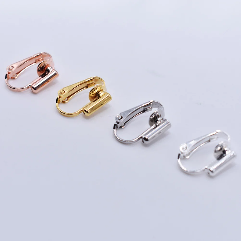 20PCS DIY Ear Clips Earrings Accessories Ear Cutting Earring Clips Converters Decor Gift Gold Silver Rose Gold White Gold 
20PCS DIY Ear Clips Earrings Accessories Ear Cutting Earring Clips Converters Decor Gift Gold Silver Rose Gold White Gold
