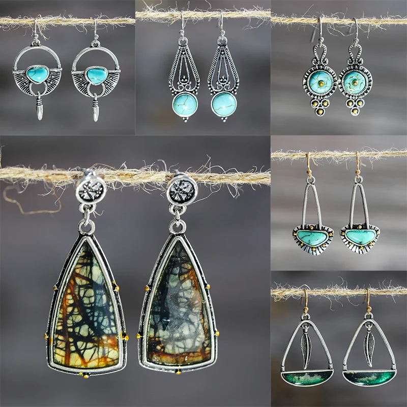 Bohemian Ethnic Style Dangle Earrings For Women Trend 2023 Vintage Tribal Long Drop Earring Fashion Personality Jewelry Gift
Bohemian Ethnic Style Dangle Earrings For Women Trend 2023 Vintage Tribal Long Drop Earring Fashion Personality Jewelry Gift