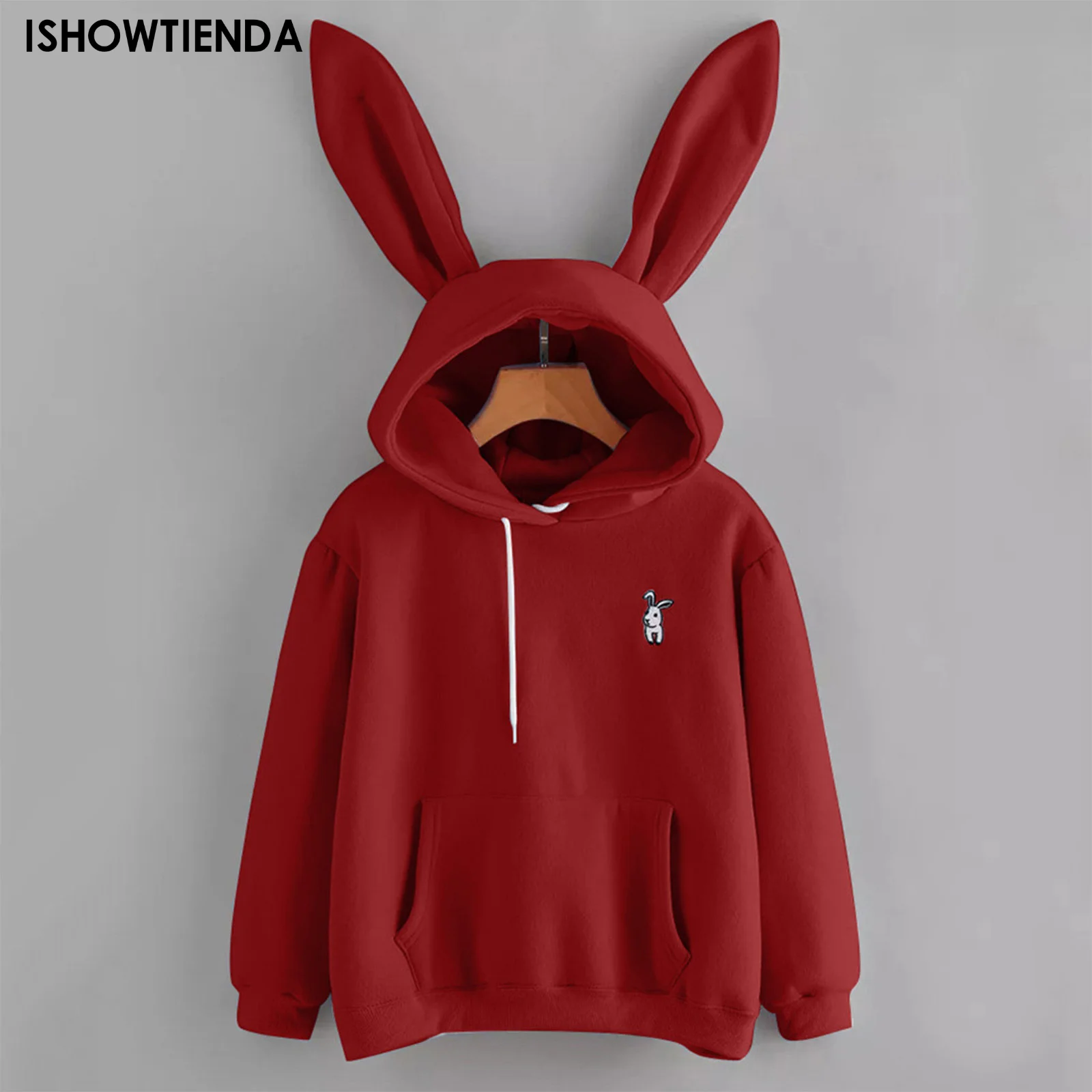 Womens Long Sleeve Rabbit Hoodie Sweatshirt Pullover Tops Blouse Cute Bunny Ears Fleece Winter Hoodie Толстовка С Капюшоном 
Womens Long Sleeve Rabbit Hoodie Sweatshirt Pullover Tops Blouse Cute Bunny Ears Fleece Winter Hoodie Толстовка С Капюшоном