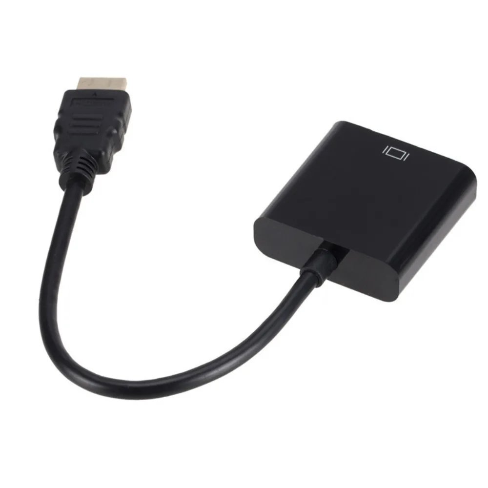 Adapter Cable HDMI Male To VGA RGB Female HDMI Input Connection Line HDMI To VGA Cable Converter High-definition
Adapter Cable HDMI Male To VGA RGB Female HDMI Input Connection Line HDMI To VGA Cable Converter High-definition