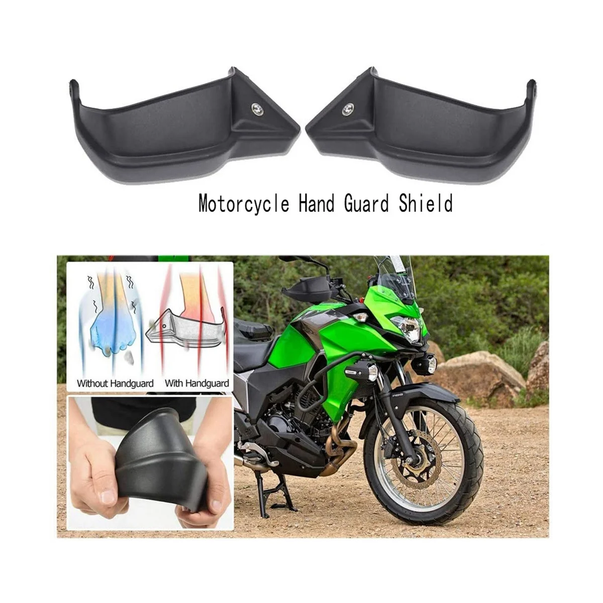 Motorcycle Hand Guard Protector Handlebar Handguard Shield for Kawasaki Versys X-300 X300 Versys-X 300 2017-2020
Motorcycle Hand Guard Protector Handlebar Handguard Shield for Kawasaki Versys X-300 X300 Versys-X 300 2017-2020