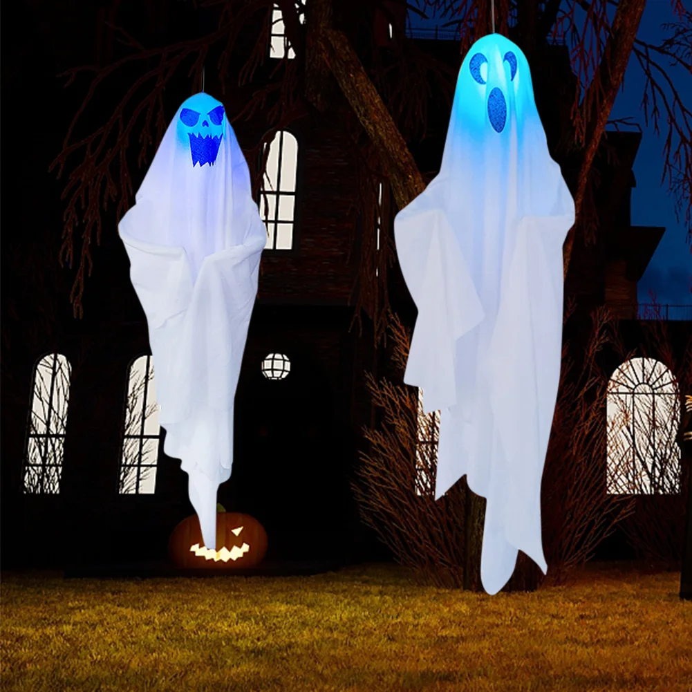Halloween Ghost Hanging Light Festive Atmosphere Hanging Light Up White Flying Ghosts for Home Outdoor Hanted House Party Favors
Halloween Ghost Hanging Light Festive Atmosphere Hanging Light Up White Flying Ghosts for Home Outdoor Hanted House Party Favors