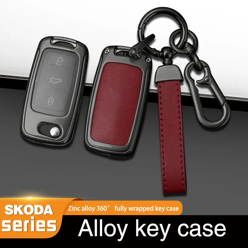 Fashion Metal Leather Car Remote Key Case Cover Shell For Skoda Octavia Kodiaq Seat Leon Altea For VW Volkswagen Golf Passat
Fashion Metal Leather Car Remote Key Case Cover Shell For Skoda Octavia Kodiaq Seat Leon Altea For VW Volkswagen Golf Passat
