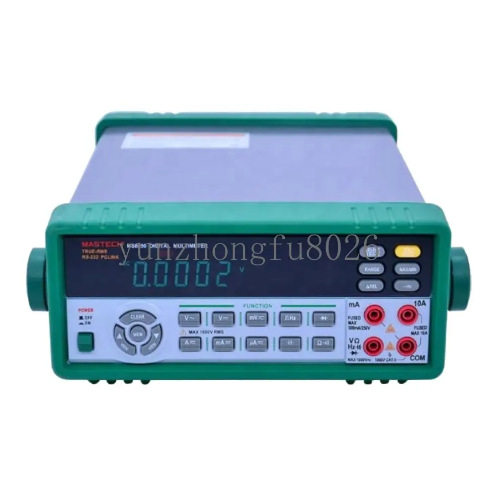 53000 counts auto and manual range 5.5 benchtop digital multimeter MS8050 with True RMS and data logging
53000 counts auto and manual range 5.5 benchtop digital multimeter MS8050 with True RMS and data logging