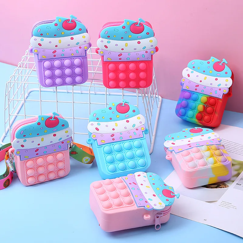 New Fidget Toys Push Bubbles Toy Ice Cream Pack Poppy Playtime Coin Purse Wallet Ladies Bag Silica Simple Dimple Crossbody Bag
New Fidget Toys Push Bubbles Toy Ice Cream Pack Poppy Playtime Coin Purse Wallet Ladies Bag Silica Simple Dimple Crossbody Bag