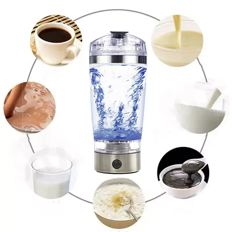 Battery USB Rechargeable Electric Automatically Stirring Cup Portable Protein Coffee Powder Shaker Bottle Mixer Protein Shaker
Battery USB Rechargeable Electric Automatically Stirring Cup Portable Protein Coffee Powder Shaker Bottle Mixer Protein Shaker